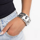 Paparazzi Accessories: Hammered Hope - Silver Bracelet
