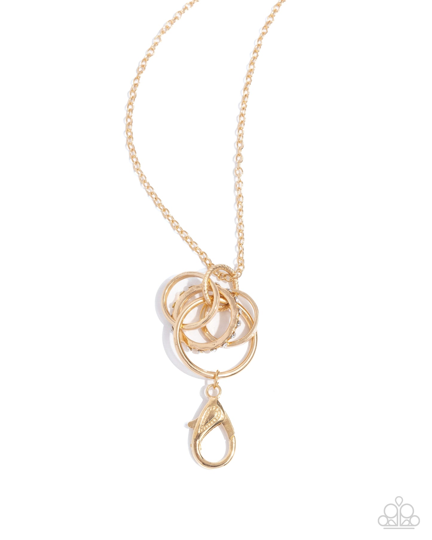 Paparazzi Accessories: Rings of Refinement - Gold Necklace