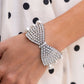 Paparazzi Accessories: Dashing Demeanor - White Bracelet