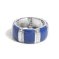 Paparazzi Accessories: Colored Cameo - Blue Bracelet