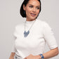 Paparazzi Accessories: Colored Cameo - Blue Bracelet