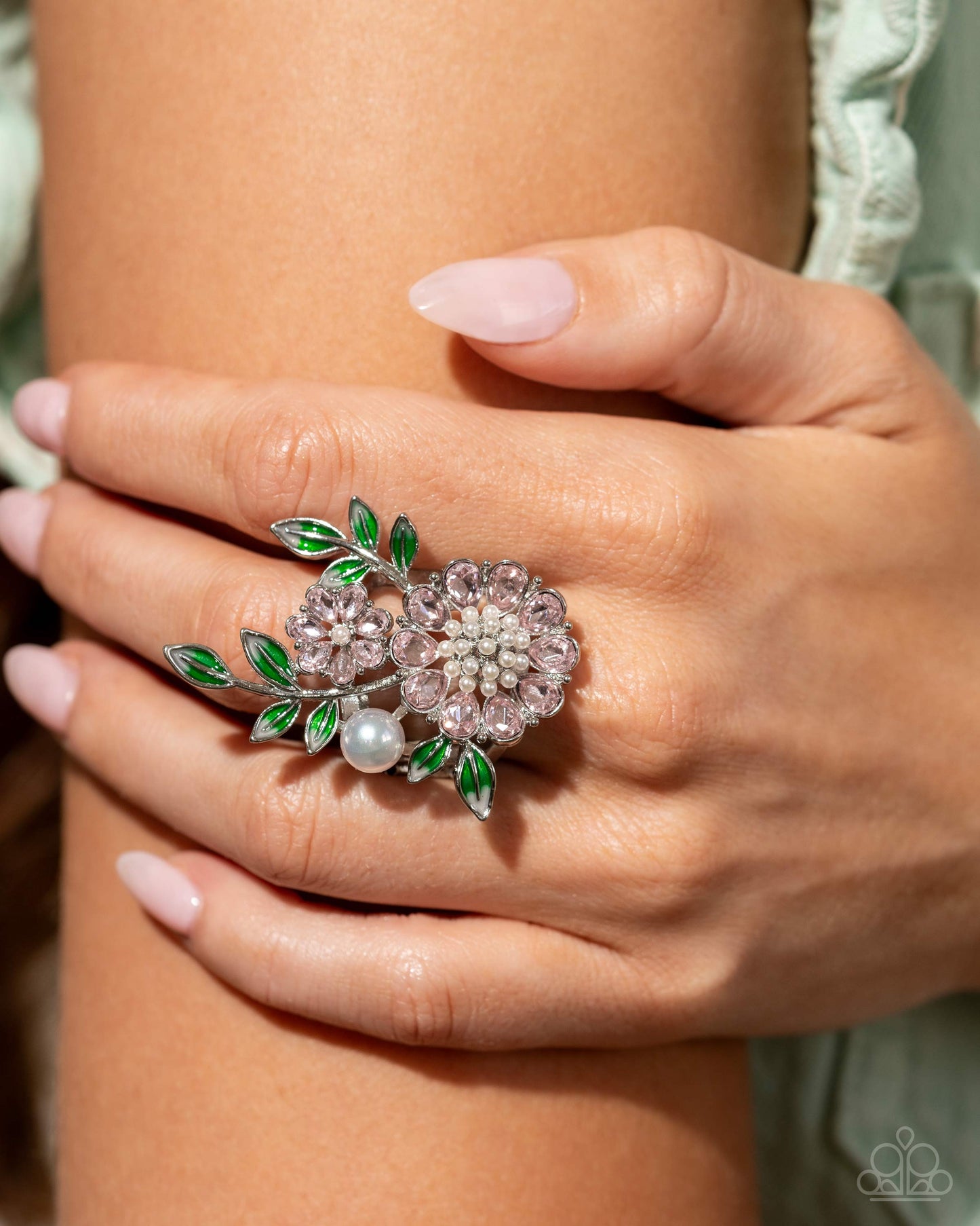 Paparazzi Accessories Budding Bling - Pink Ring