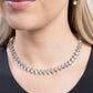 Paparazzi Accessories: Glittery Genre - White Necklace