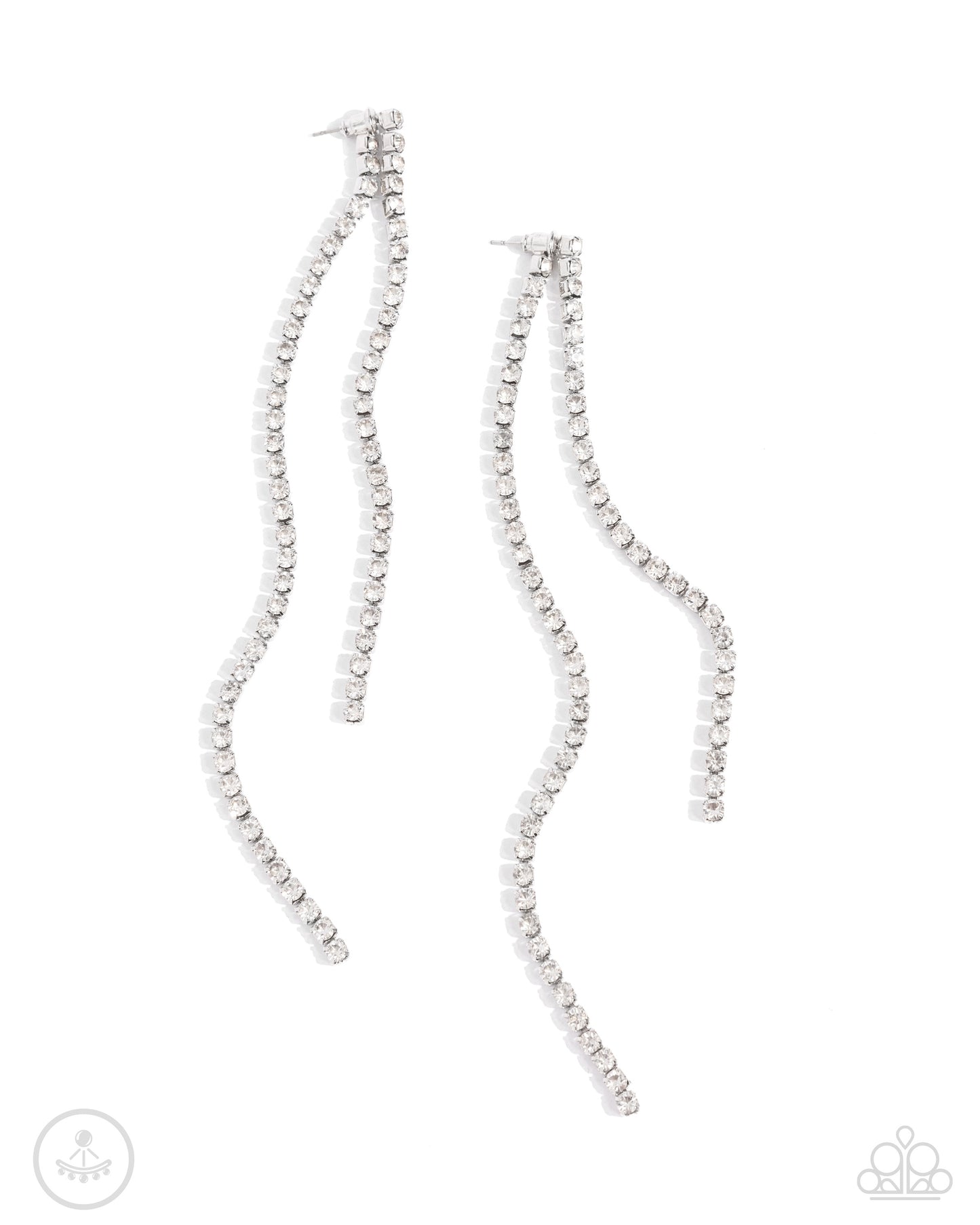 Paparazzi Accessories: Elevated Elegance - White Earrings