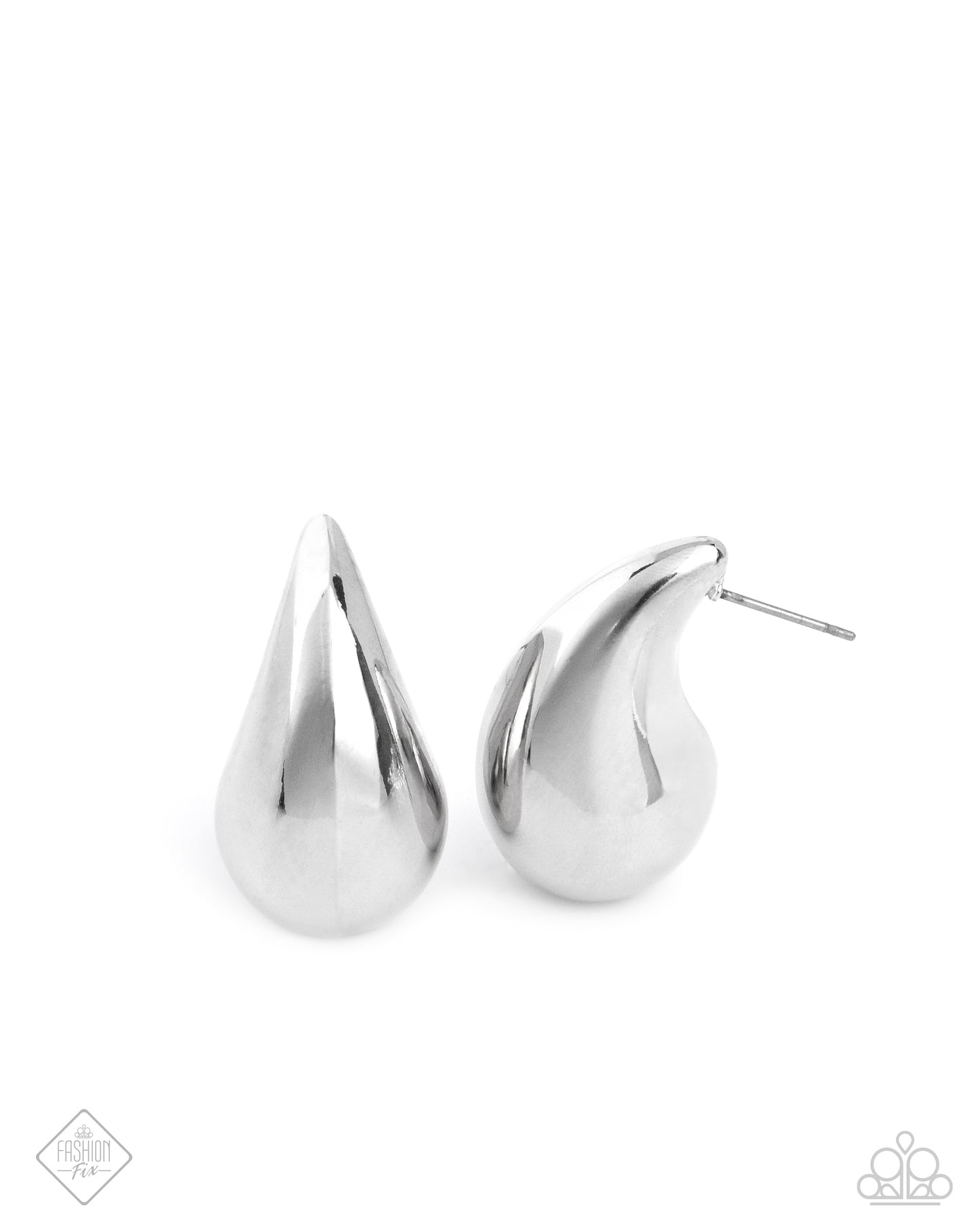 Paparazzi Accessories: Raindrop Reveal - Silver Earrings