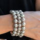 Paparazzi Accessories: Refreshing Raindrops - Silver Bracelet