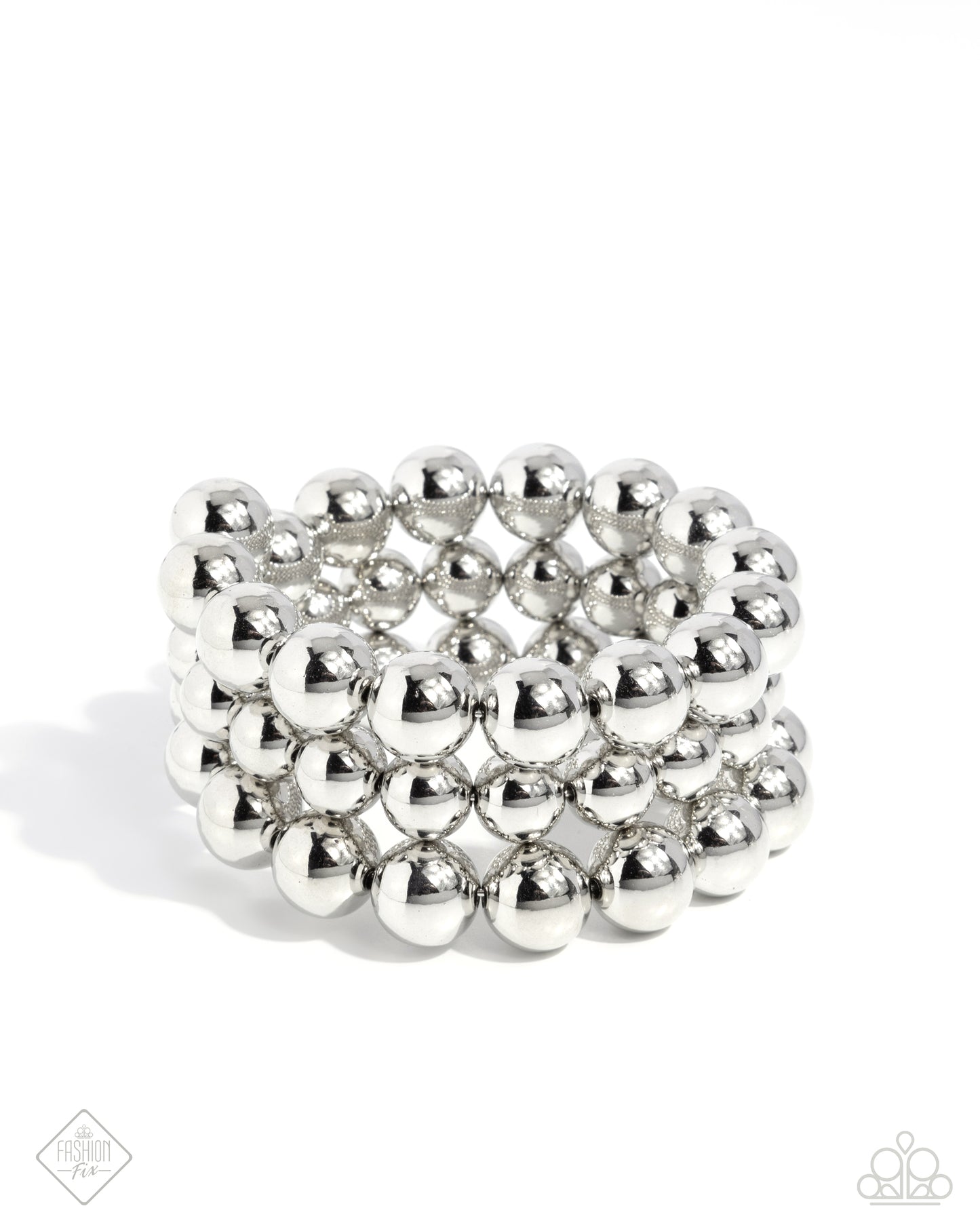 Paparazzi Accessories: Refreshing Raindrops - Silver Bracelet