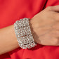 Paparazzi Accessories: Woven Wardrobe - White Bracelet