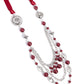 Paparazzi Accessories: All the Trimmings - Red Necklace