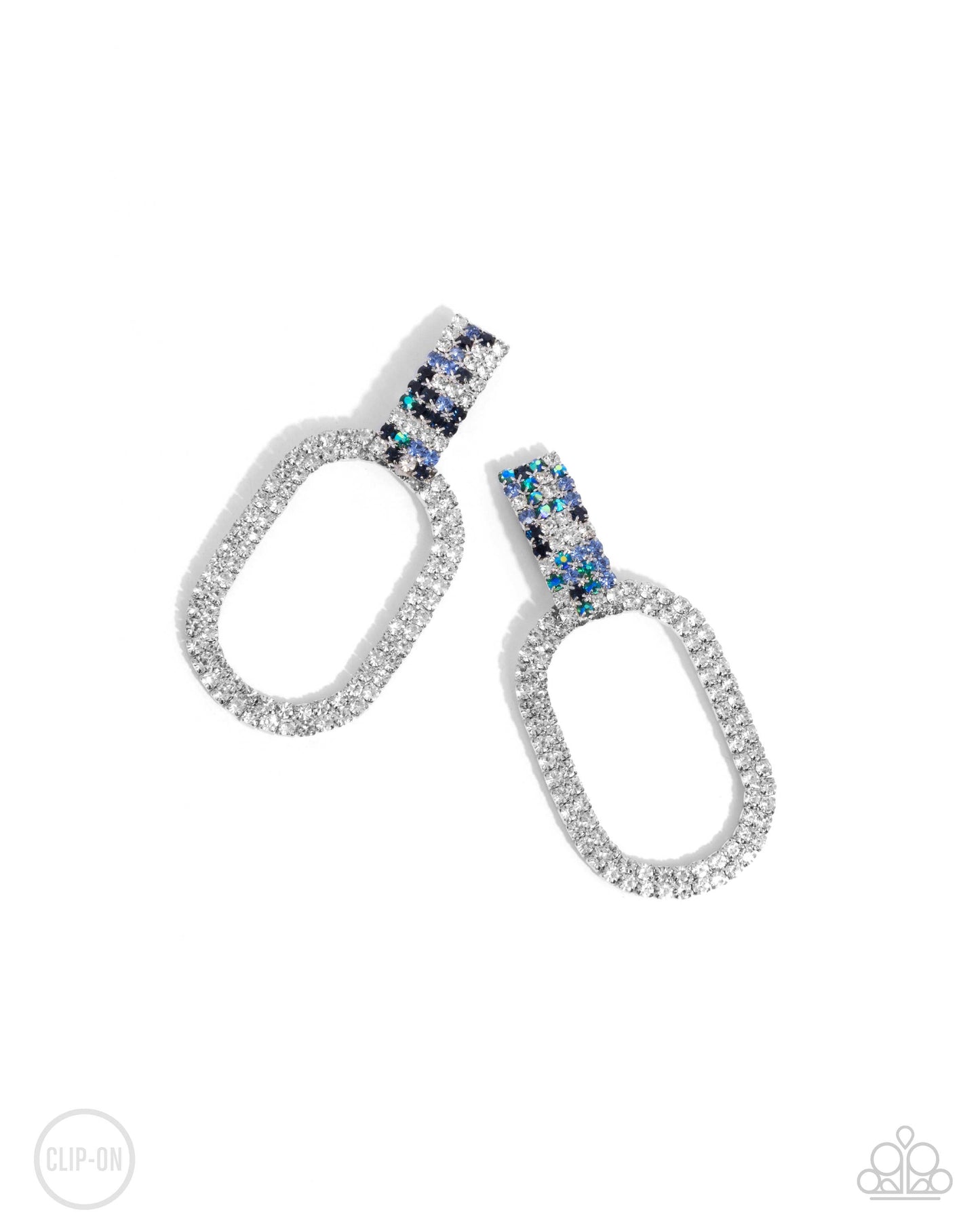 Paparazzi Accessories: Guarded Glitz - Blue Earrings