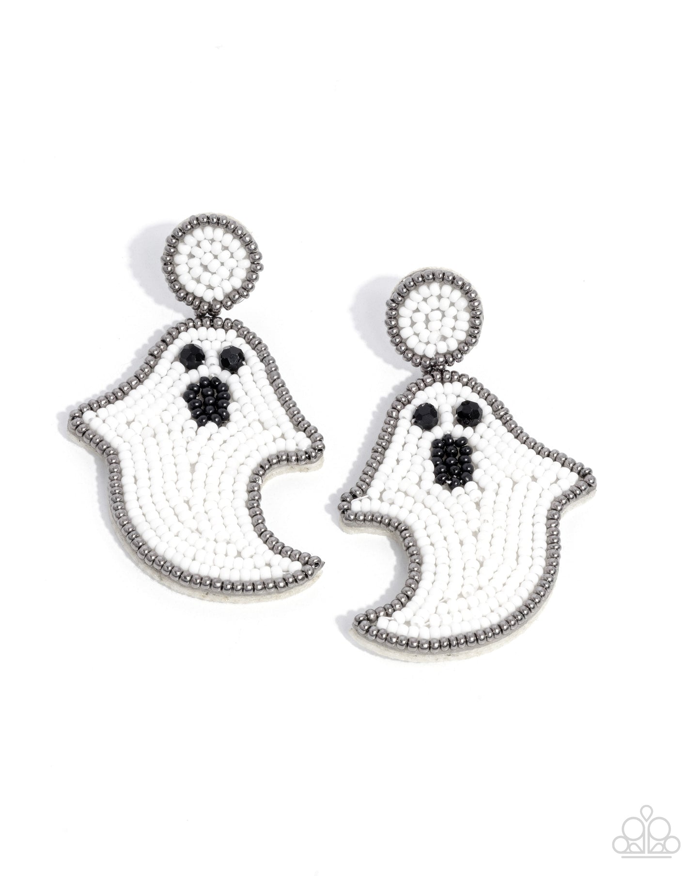 Paparazzi Accessories: Ghost Story - White Earrings