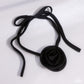 Paparazzi Accessories: Rosette Reality - Black Necklace