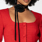 Paparazzi Accessories: Rosette Reality - Black Necklace