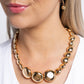 Paparazzi Accessories: Reflective Roar - Gold Necklace