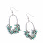 Paparazzi Accessories: Chandelier Check - Green Earrings