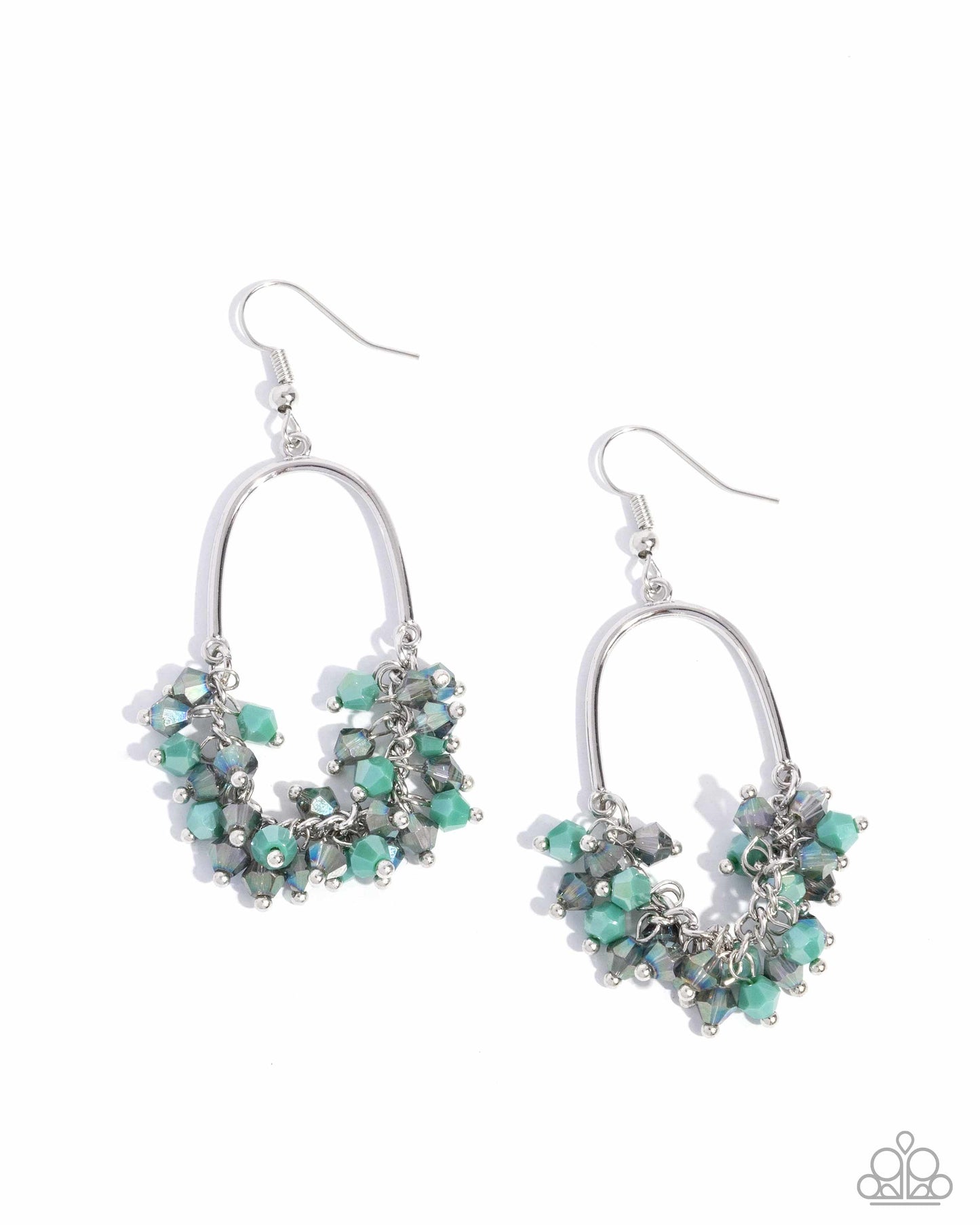 Paparazzi Accessories: Chandelier Check - Green Earrings