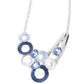 Paparazzi Accessories: Compelling Circles - Blue Necklace