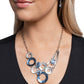 Paparazzi Accessories: Compelling Circles - Blue Necklace