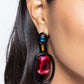 Paparazzi Accessories: Dipped in Dazzle - Black Earrings