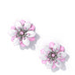Paparazzi Accessories: Dimensional Dowry - Pink Earrings