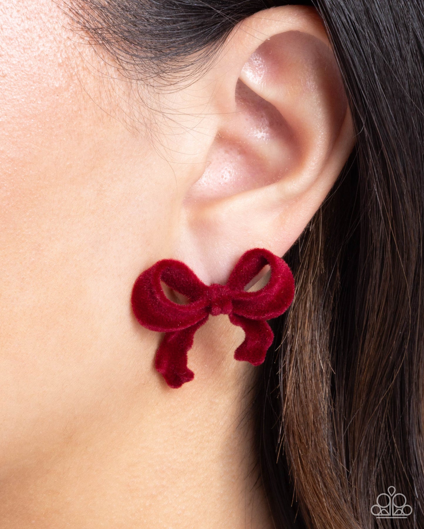 Paparazzi Accessories: Dapper Dedication - Red Earrings