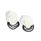 Paparazzi Accessories: Dramatic Dame - White Earrings