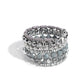 Paparazzi Accessories: Stacked Surprise - Silver Bracelet