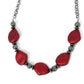 Paparazzi Accessories: Refulgent Reformation - Red Necklace