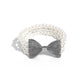 Paparazzi Accessories: Dapper Dialogue - White Bracelet