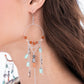 Paparazzi Accessories: Commanding Cascade - Blue Earrings