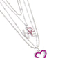 Paparazzi Accessories: Courting Caliber - Pink Necklace