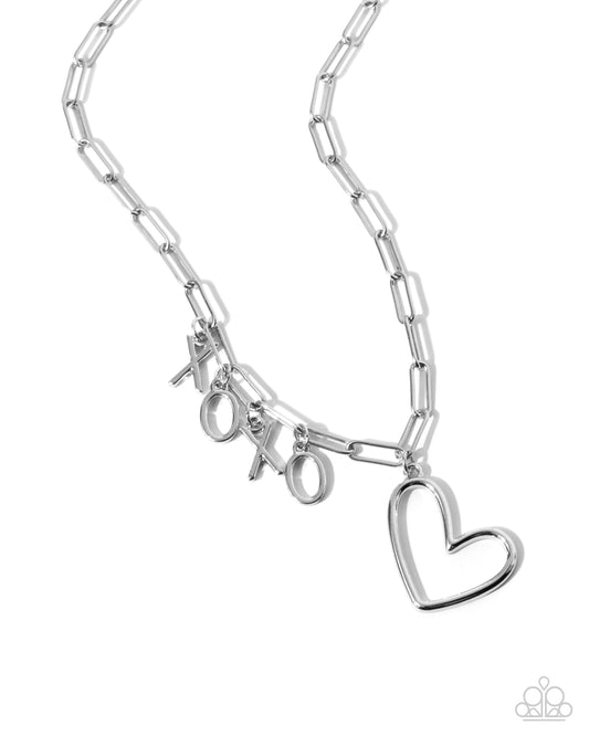 Paparazzi Accessories: Courting Chains - Silver Necklace
