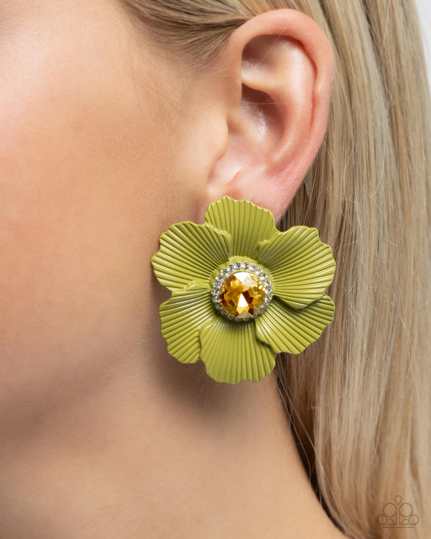 Paparazzi Accessories: Organic Growth - Green Earrings