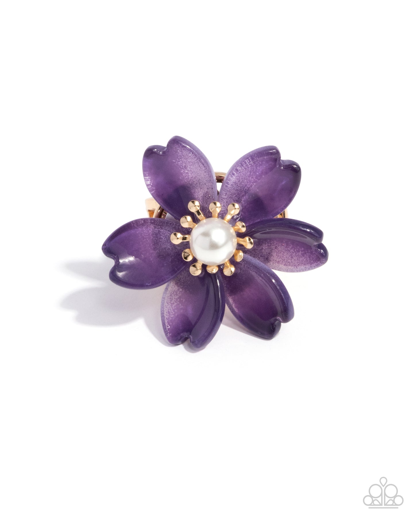 Paparazzi Accessories: Floral Force - Purple Rings