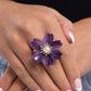 Paparazzi Accessories: Floral Force - Purple Rings