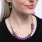 Paparazzi Accessories: Complete Look Purple Necklace