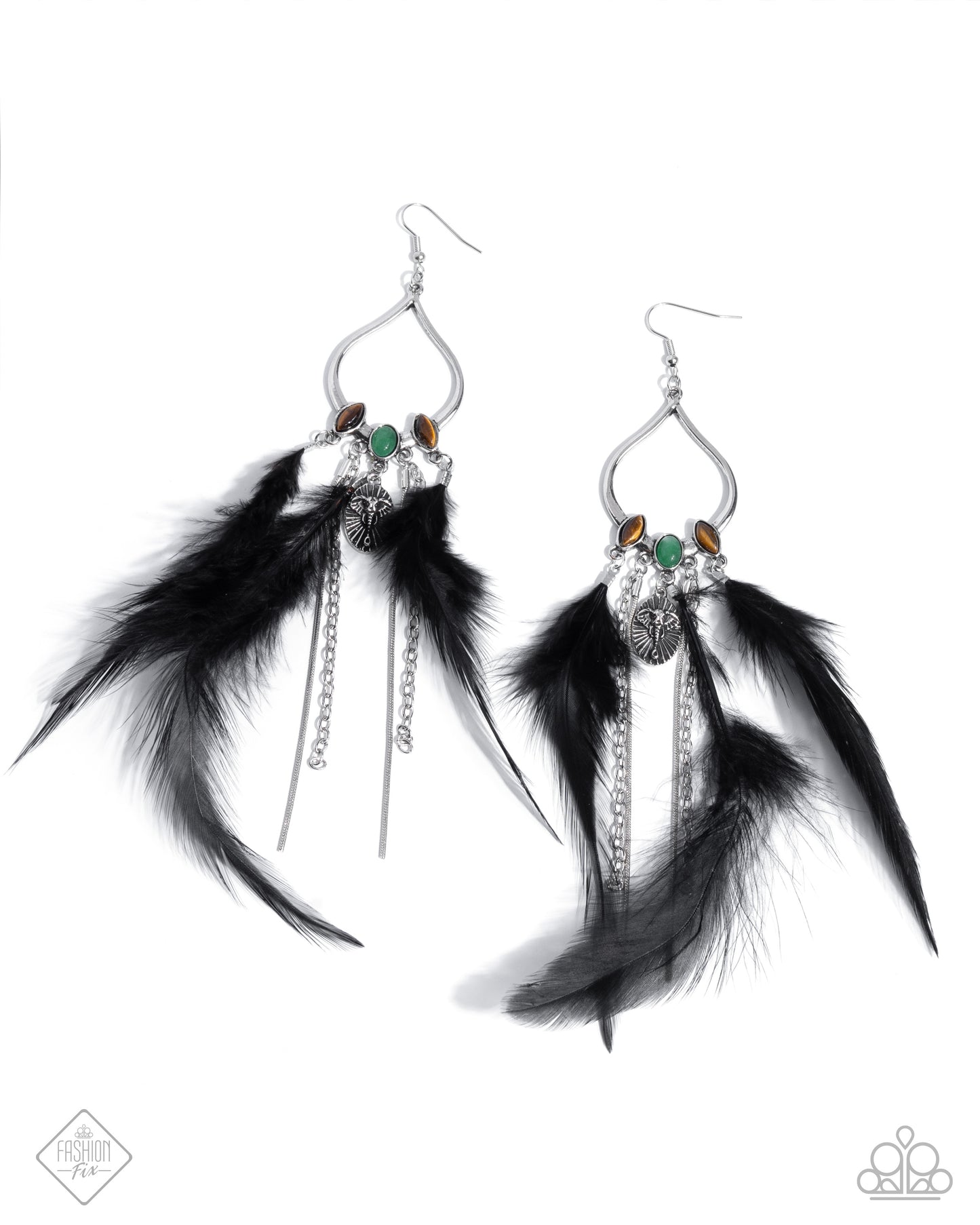Paparazzi Accessories: Living on the Wild Side - Multi Earrings