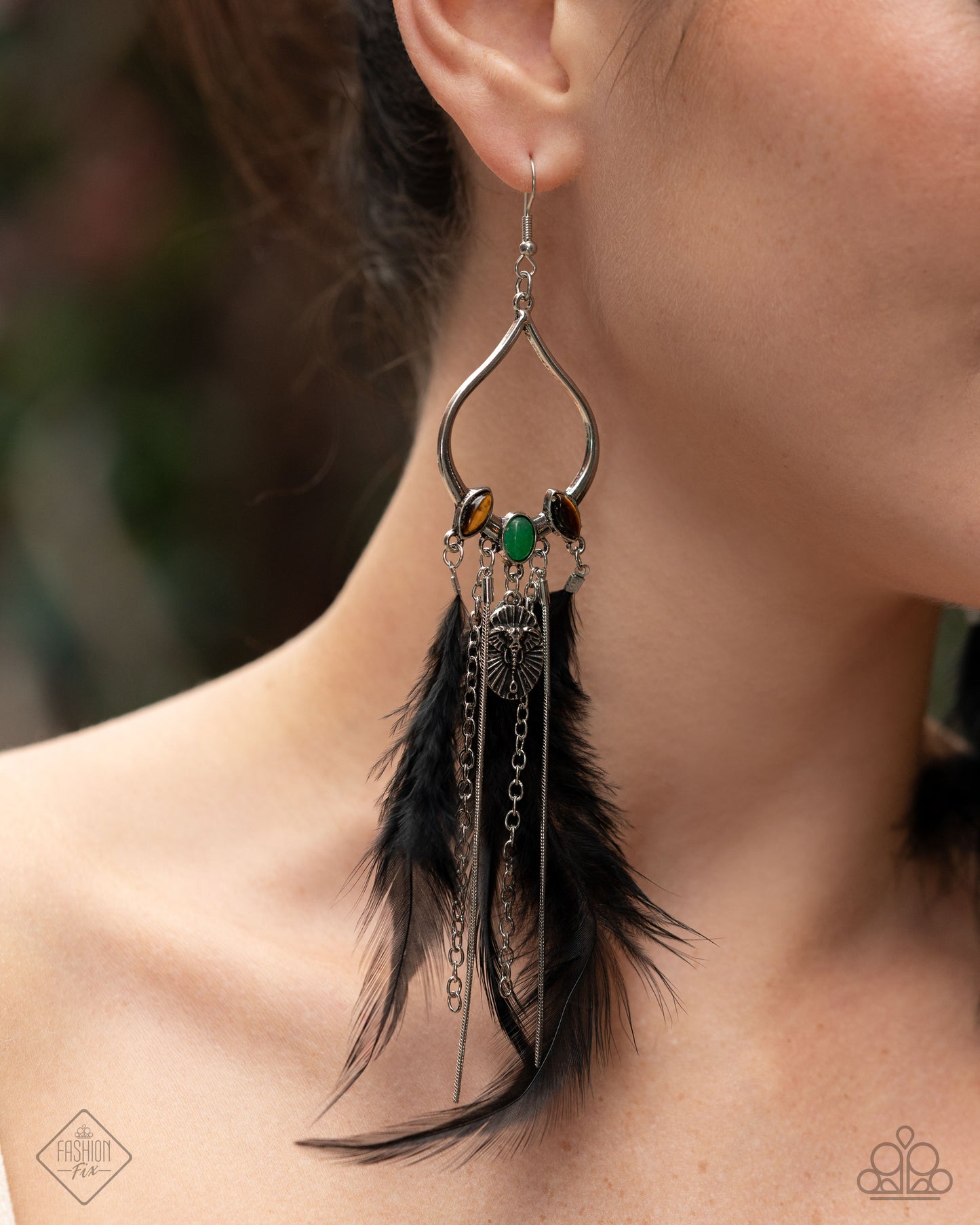 Paparazzi Accessories: Living on the Wild Side - Multi Earrings