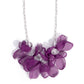 Paparazzi Accessories: Fancy Fabric - Purple Necklace