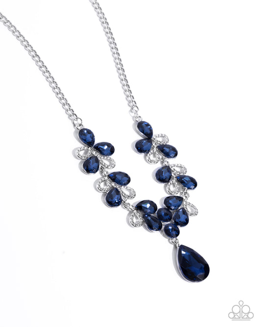 Paparazzi Accessories: Solo Exhibition - Blue Necklace