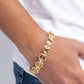 Paparazzi Accessories: Complete Look Gold Men Set