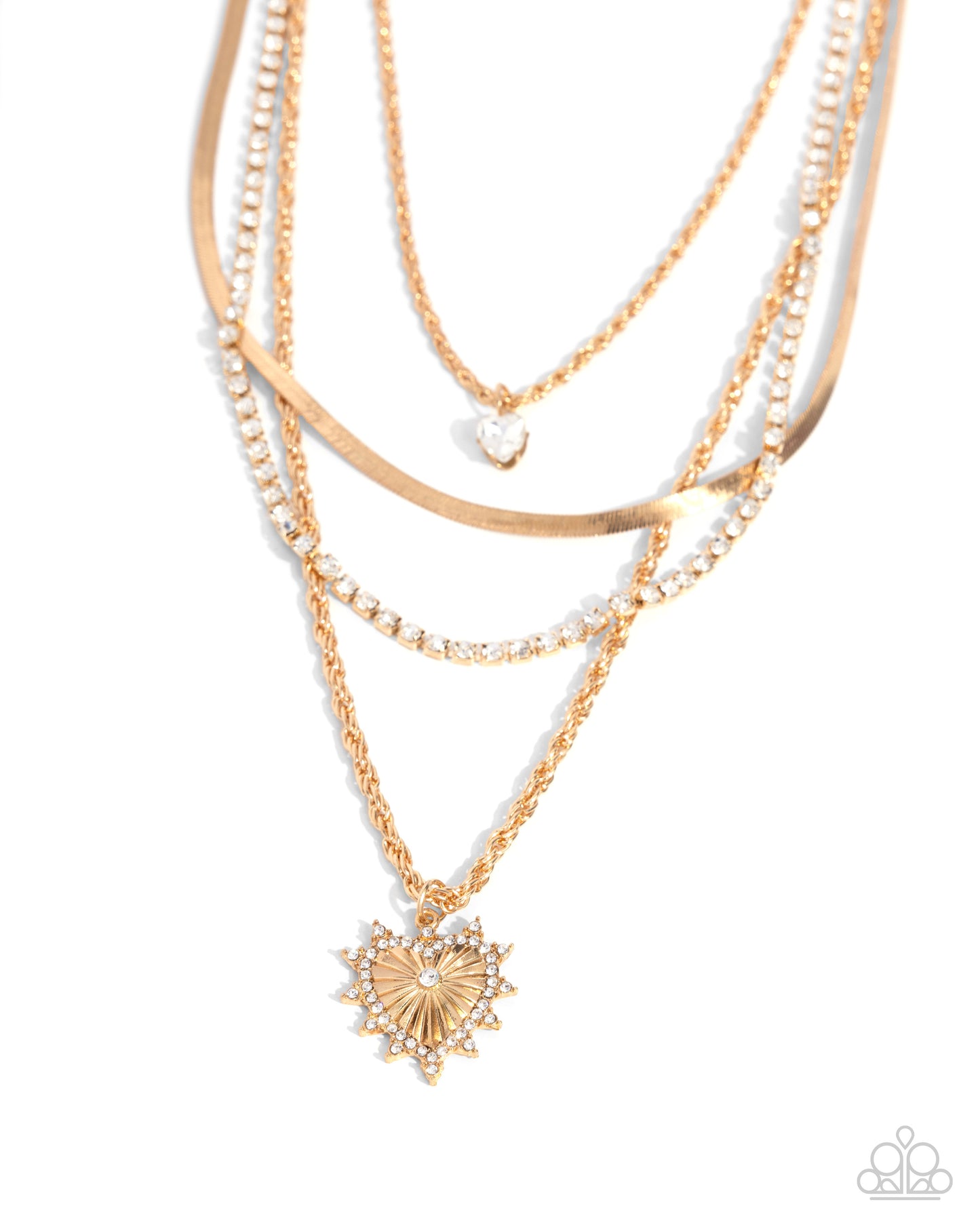 Paparazzi Accessories: Complete Look Gold Necklace