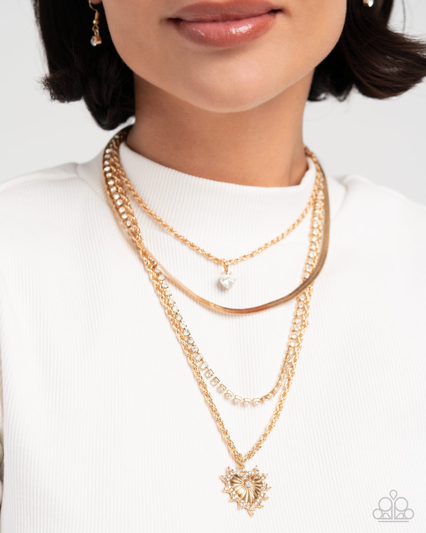 Paparazzi Accessories: Complete Look Gold Necklace