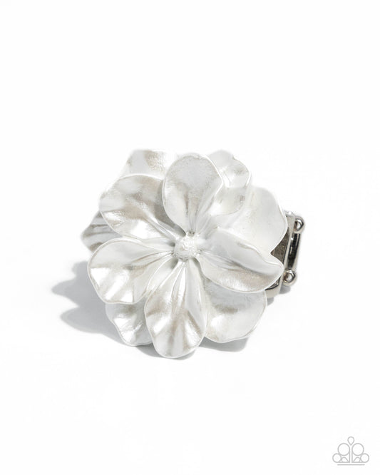 Paparazzi Accessories: Floral Flex - White Ring