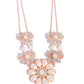 Paparazzi Accessories: Sprouting Shimmer - Rose Gold Necklace