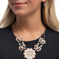 Paparazzi Accessories: Sprouting Shimmer - Rose Gold Necklace