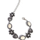 Paparazzi Accessories: Continuous Chronicle - Complete Look White Necklace