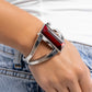 Paparazzi Accessories: Pick-Me-Up Pizzazz - Red Bracelet