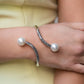 Paparazzi Accessories: Effulgent Exemplar - White Bracelet