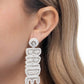 Paparazzi Accessories: Bridal Beading - White Earrings